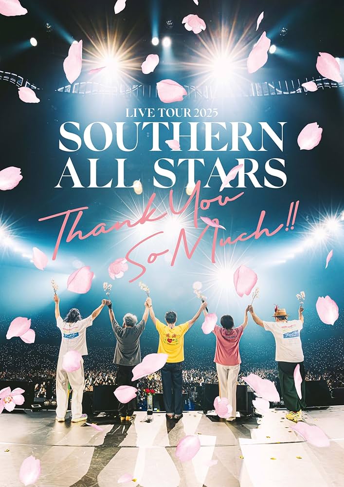 サザンオールスターズ THANK YOU SO MUCH Blu-ray Amazon.co.jp: LIVE TOUR 2025 「THANK YOU SO MUCH!!」 [通常盤